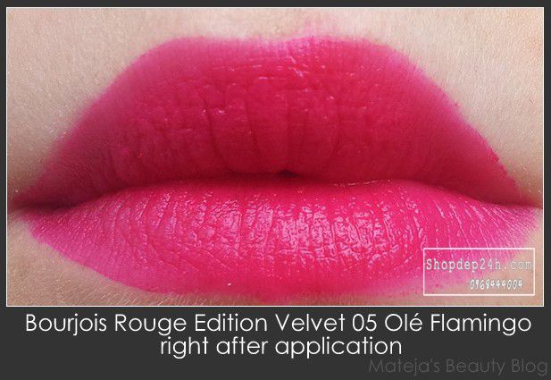  photo Bourjois Rouge Edition Velvet 05 Oleacute flamingo 1_zpsle2jjgyn.jpg