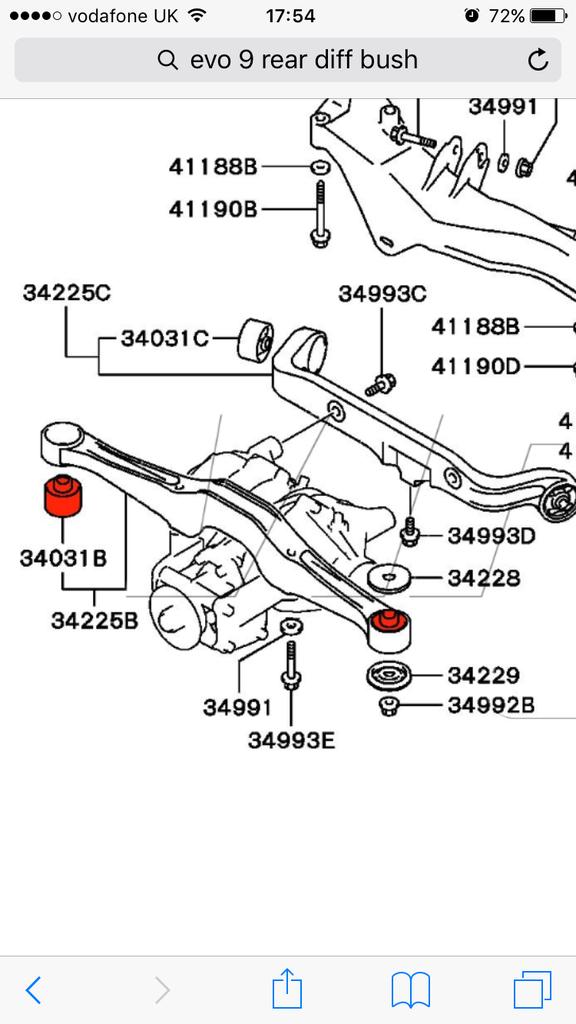 Evo 9 rear diff mount Lancer Register Forum