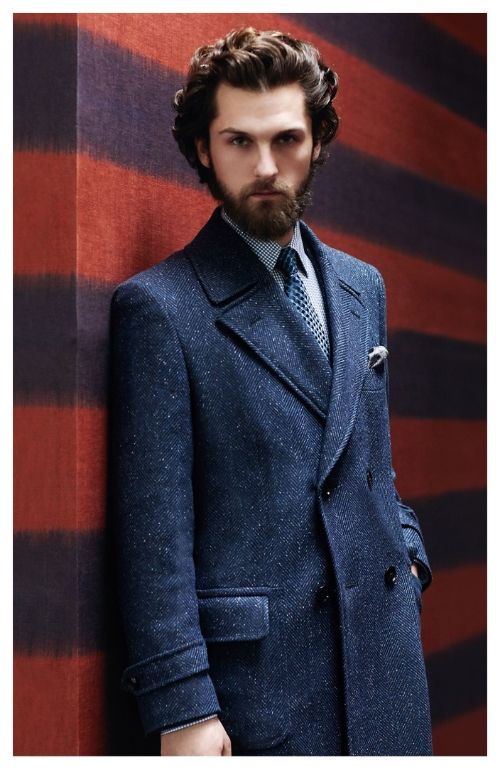 "canali winter 2013" "canali coat" "canali double breasted"