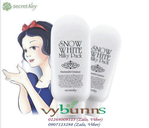 [Kem Tắm Trắng] Snow White Milky Pack (sản phẩm của công ty Secret Key Korea)