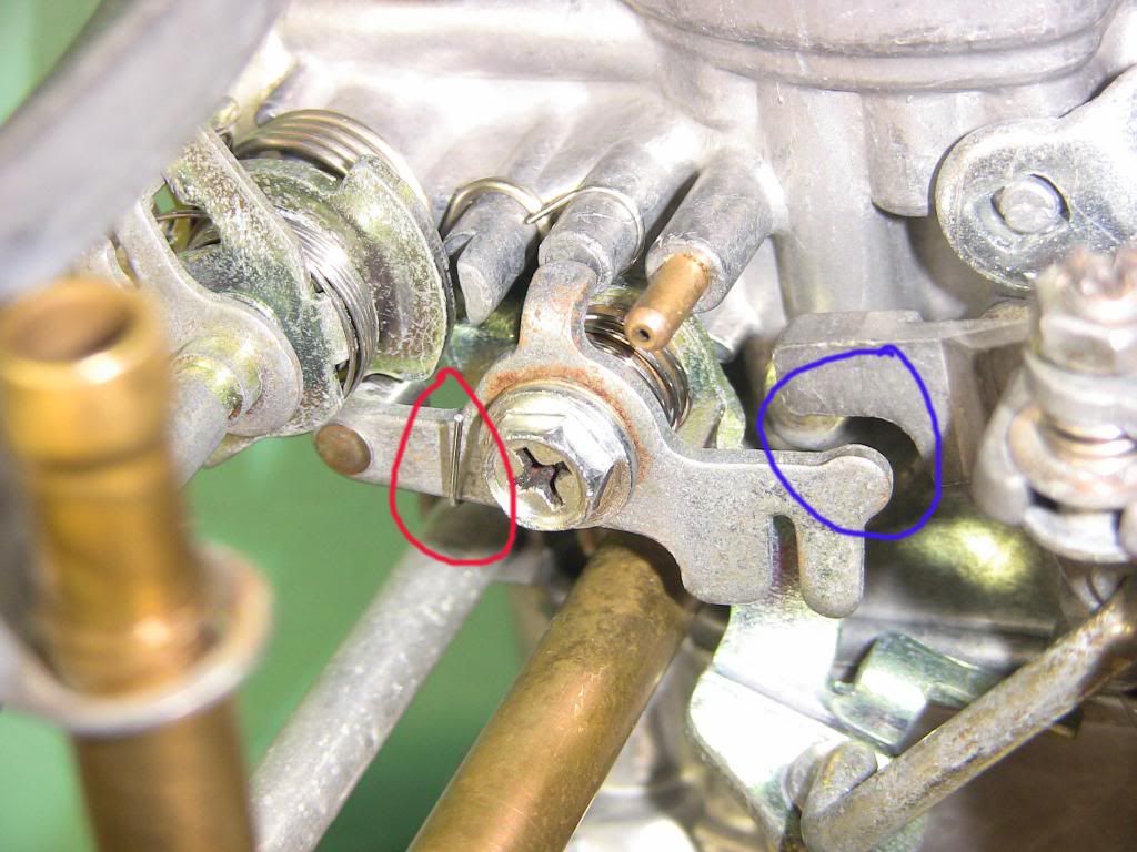 Carb linkages correct? Honda CX 500 Forum
