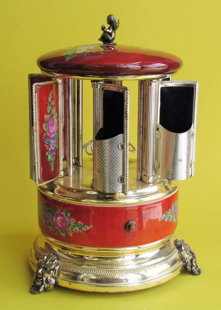 Vintage REUGE Large MUSIC BOX & Cigarette Dispenser Strangers in the Night eBay