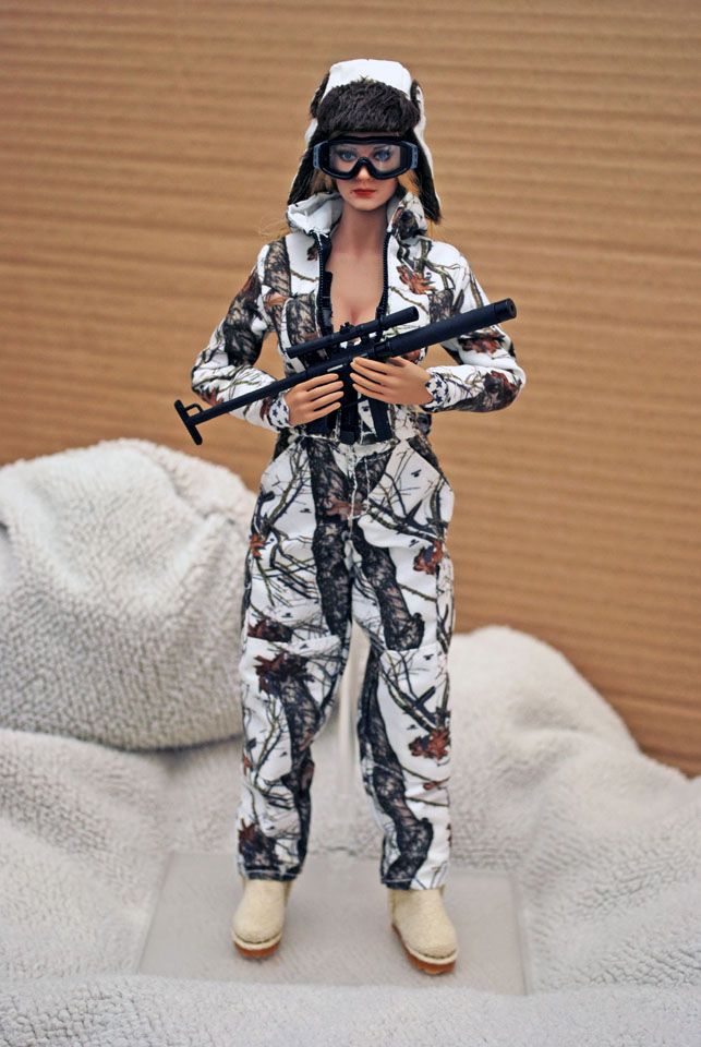 Bondage clothes for 1//6 custom Female Action Figures Phicen Hot Stuff kumik