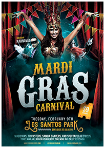Carnival Party Flyer Template - 7