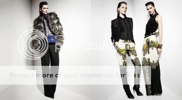 "etro fur coat" "fall gray furry coat" "etro woman 2013" "etro woman lookbook" "etro fall styles" "fall print pants 2013"